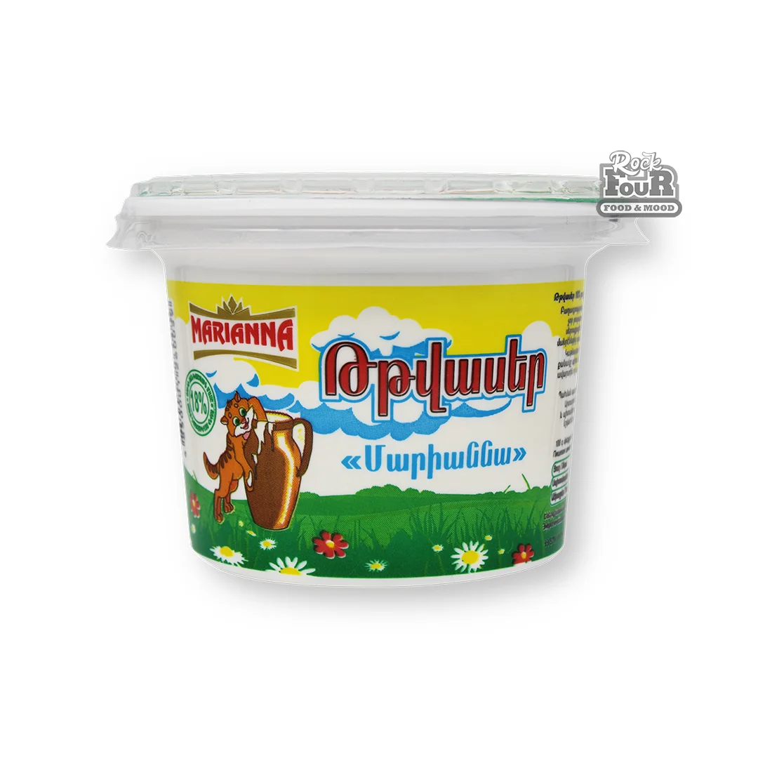 Թթվասեր «Marianna» 18% 400գ